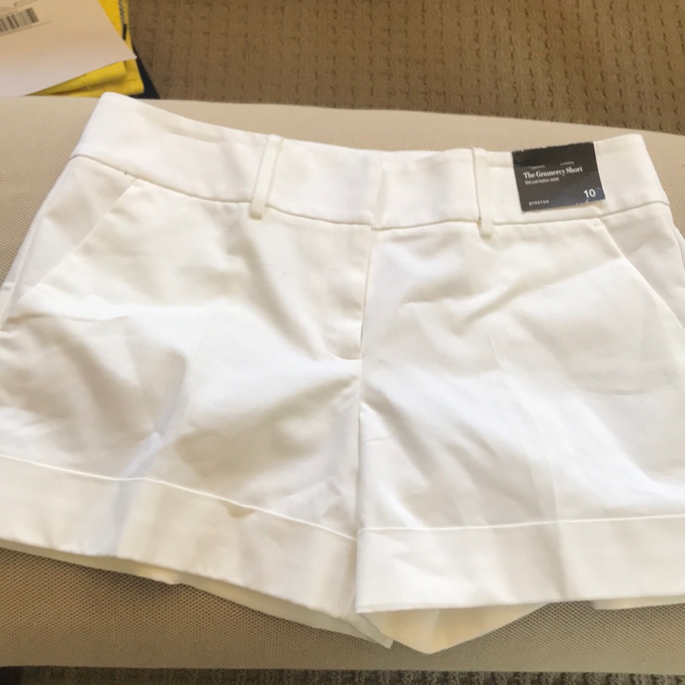 White short shorts